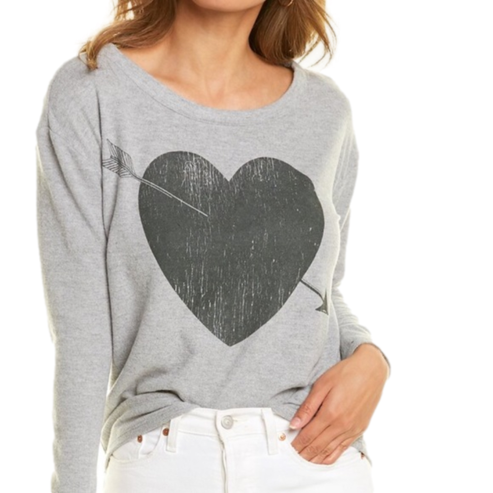 NWT Chaser Grey Love Dolman Top